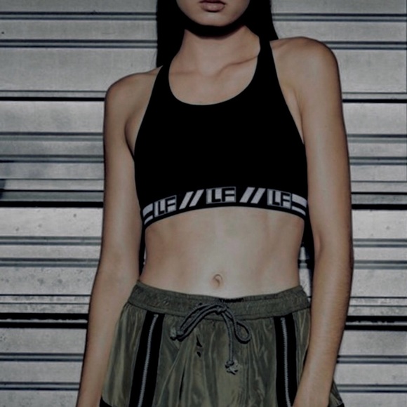 LF Brand jogger track pants zipper detail elastic drawstring waist NEW RE $248🎉 - Picture 3 of 16